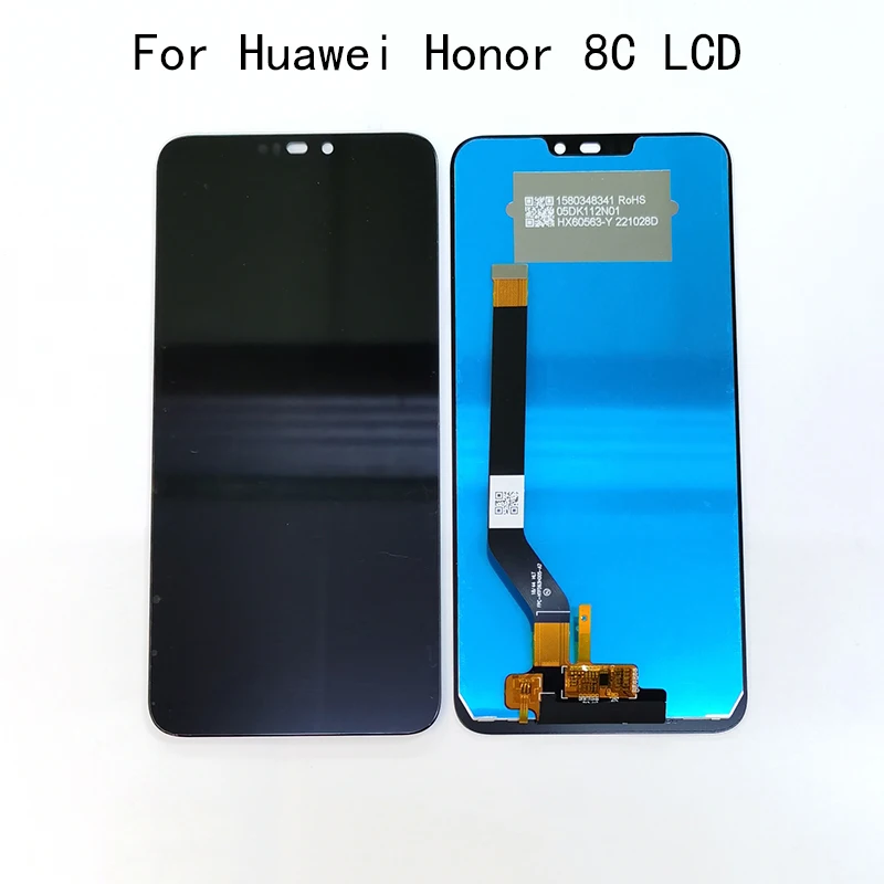 

6.26 Inch For Huawei Honor 8C LCD Touch Panel Glass Screen Digitizer BKK-L21 BKK-AL10 Assembly For Honor 8C Display With Frame