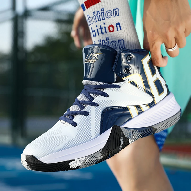 2022 Basketball Sneakers Men Breathable Mesh Soft Comfortable Running Sport Shoes Lightweight Unisex Athletic Women Couple Shoes