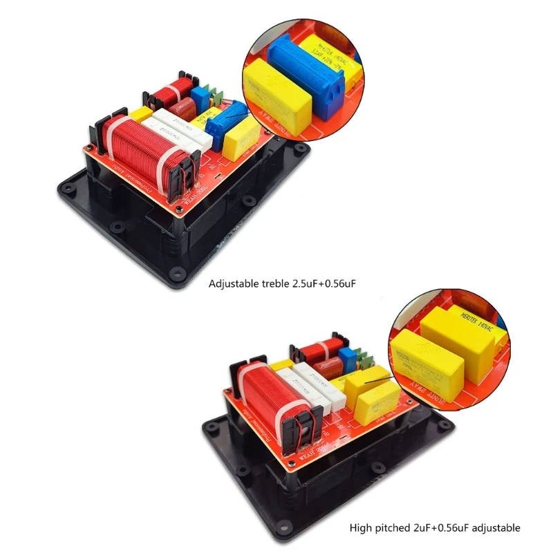 

280W Filter 2Way 2Unit Speaker Frequency Divider Board for Bookshelf speaker DIY