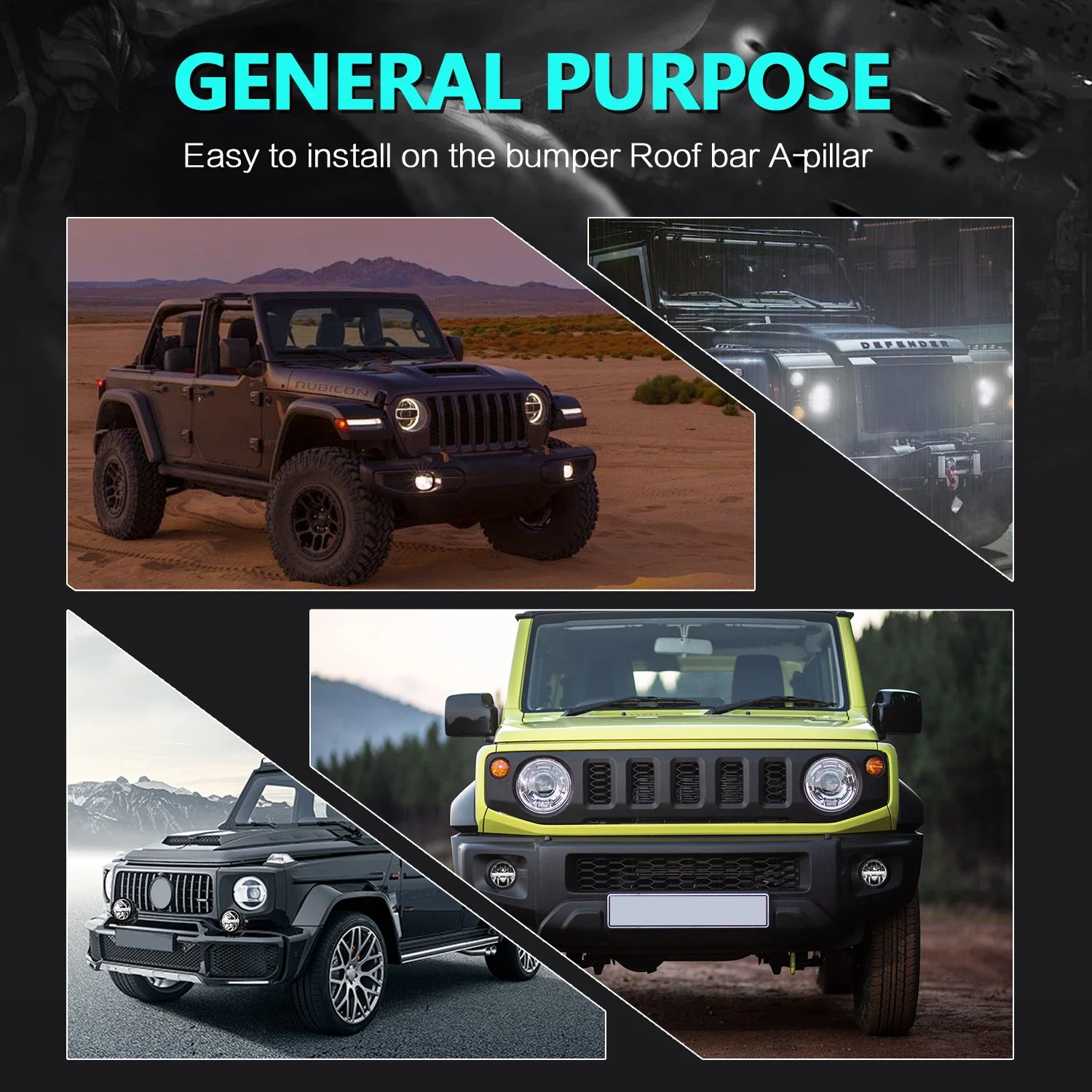 Светодиодная фара Mile BarVehicle Light 6000K Spot Combo Daytime Driving Barra для ATV Автомобильные