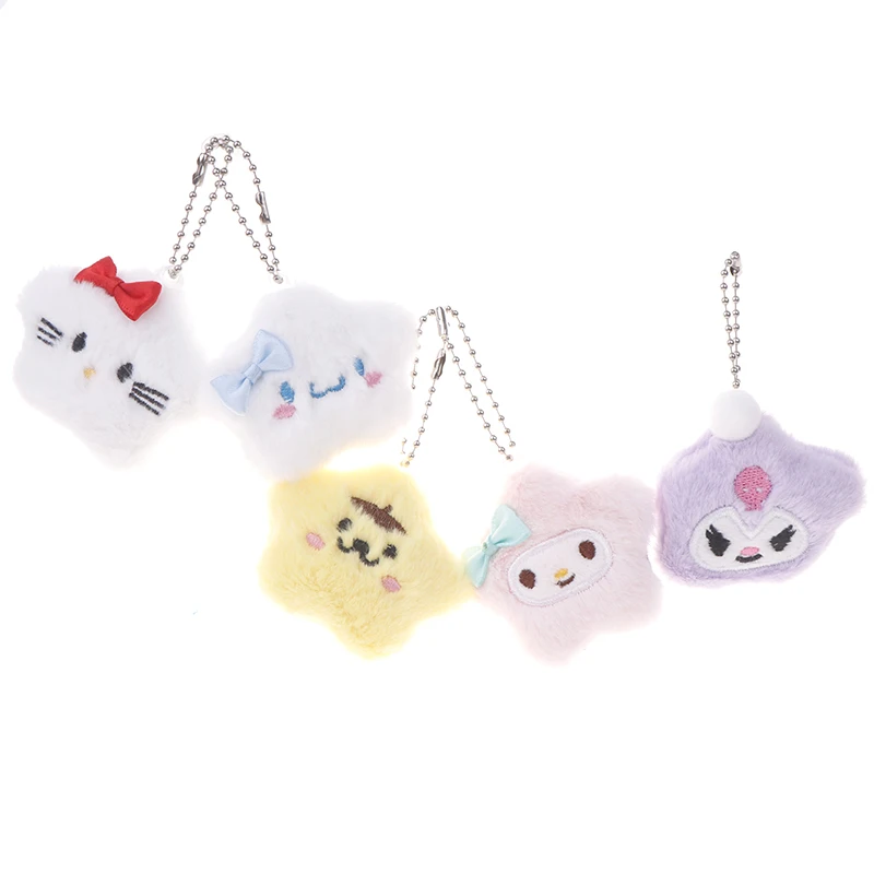 Sanrio hello Kitty Kuromi украшение для сумки Pachacco плюшевые подвески игрушки