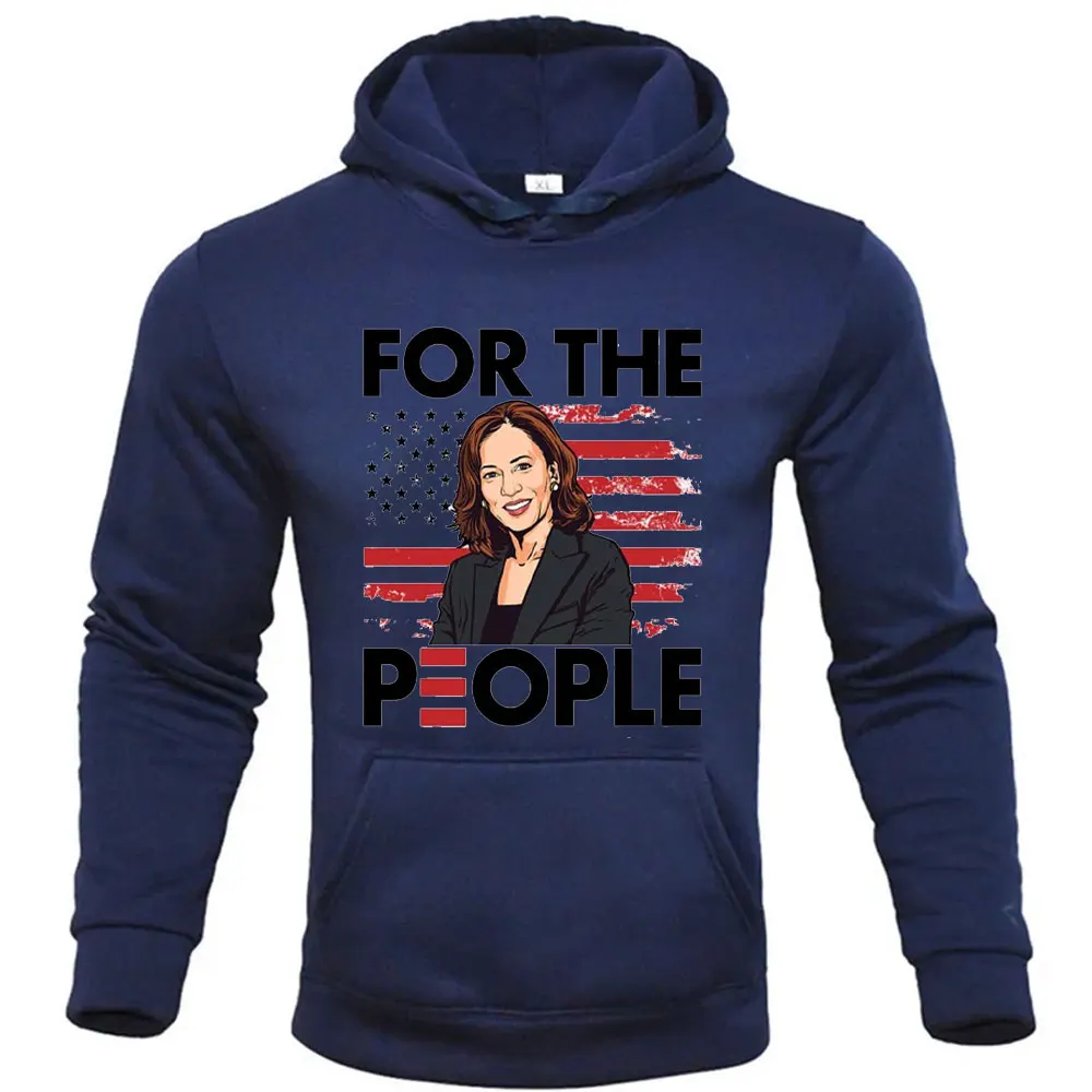 Kamala Harris for The People 2024 ElectionPal Photo President Y2k Одежда Толстовка Топы Новые толстовки и