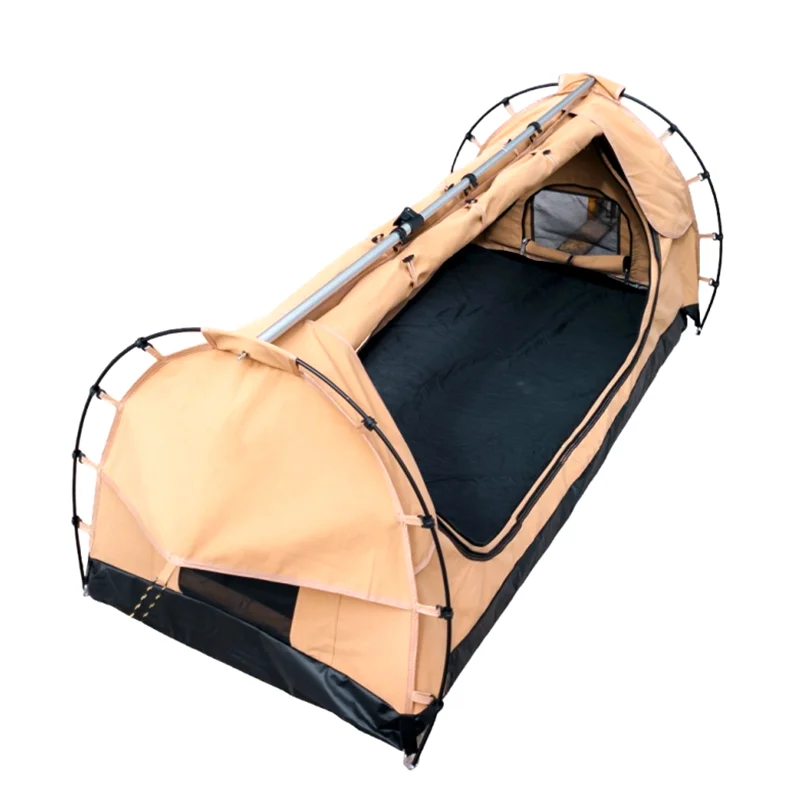 

4x4 оборудование для внедорожников Кемпинг Swag палатка Водонепроницаемая Ripstop холст 2 человек Swag палатка