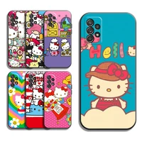 hello kitty 2022 phone cases for samsung galaxy s22 s22 ultra s20 lite s20 ultra s21 s21 fe s21 plus ultra back cover carcasa