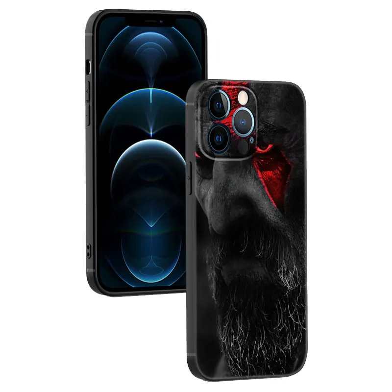 Чехол God Of War для телефона Apple iPhone 13 12 Mini 14 11 Pro XS Max 8 7 6S 6 Plus XR X SE 2022 2020 дюймов мягкий