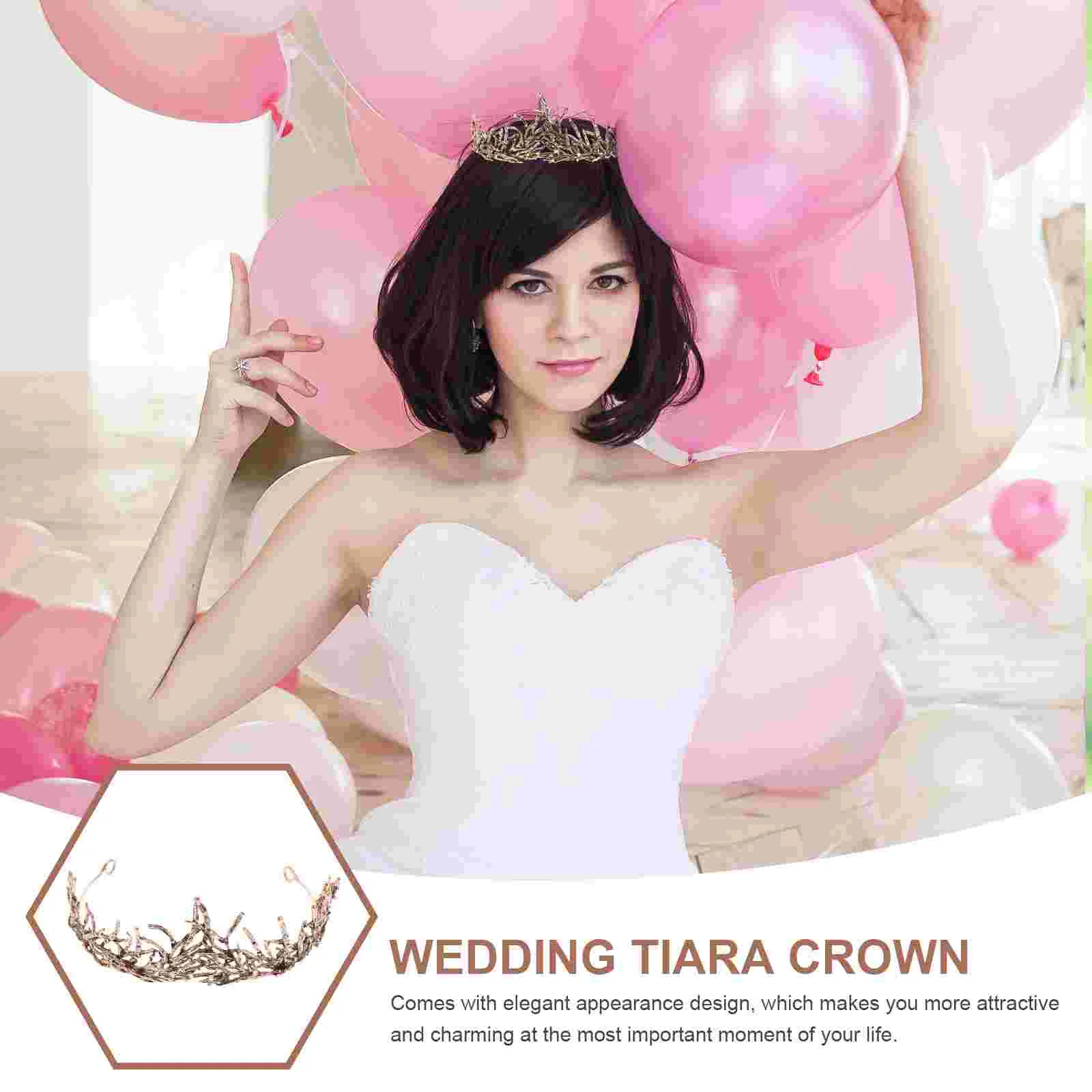 Жемчужный головной убор ветка корона винтажный декор для банкета изысканная