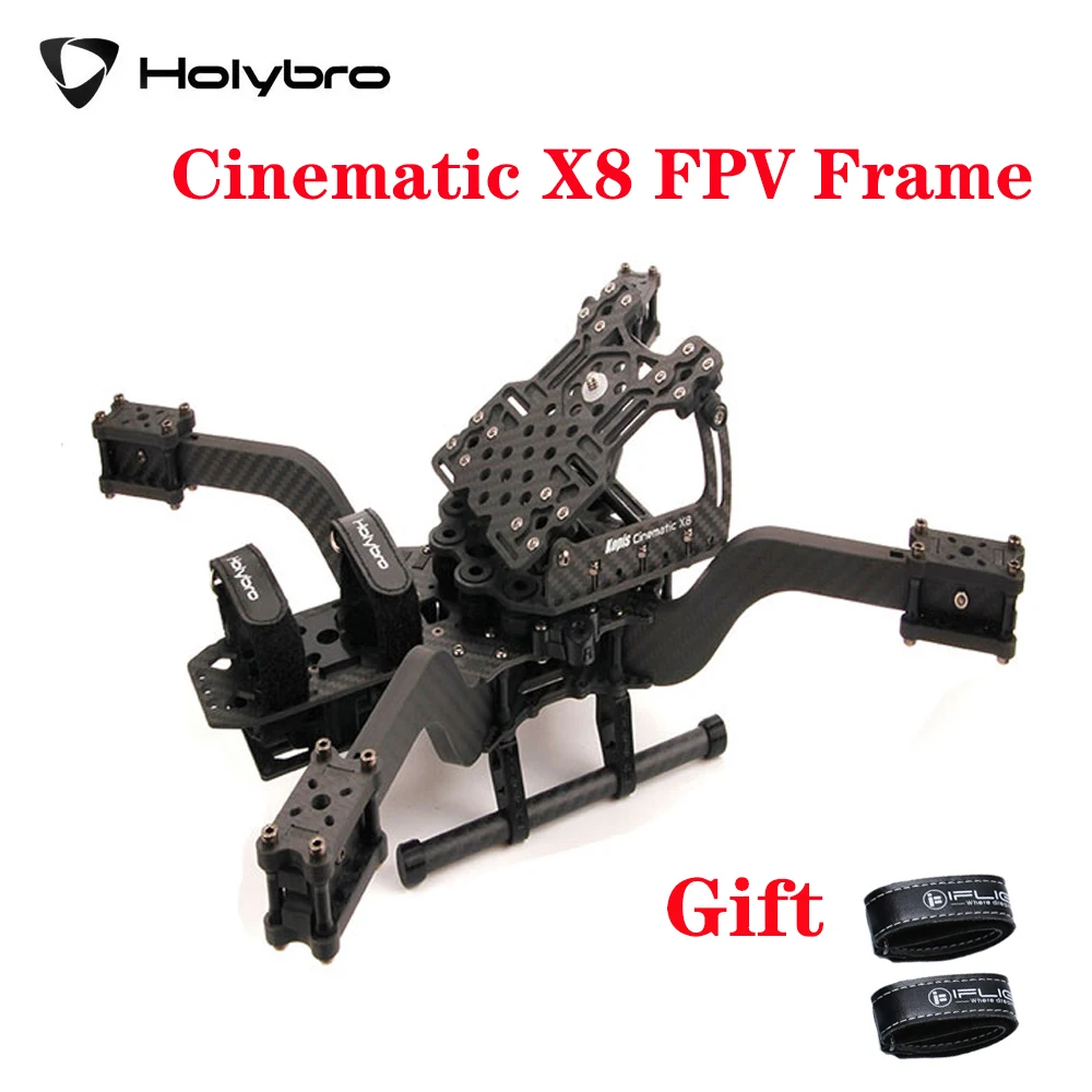 

Holybro Cinematic X8 8inch RC FPV Frame Kit 396mm Wheelbase Carbon W/ 10mm Arm Compatible 2806 Brushless motor 7inch ​Propeller