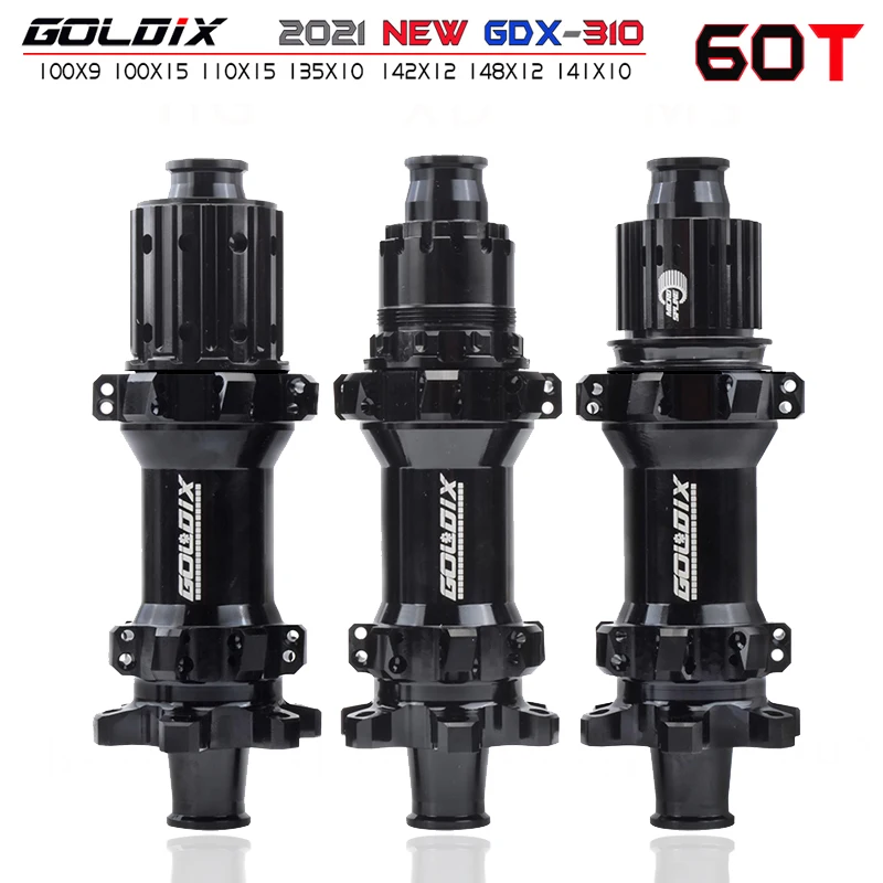 

GOLDIX mountain bike hub 310DTSWIS 28H 60T ratchet system HG/XD/MS noisy cube mountain bike mtb hub cycling accessories cubo arc