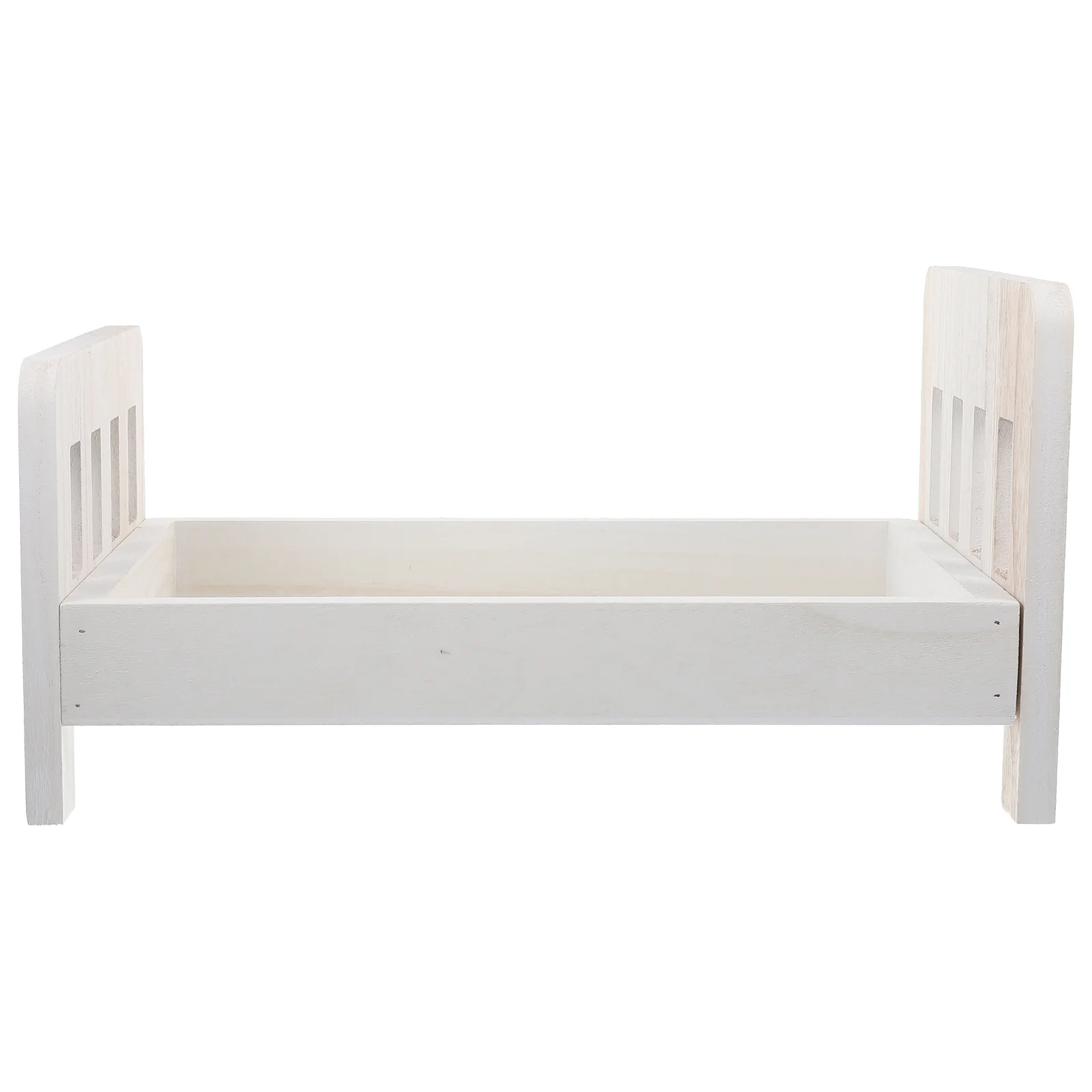 

Vintage Decor Mini Bed Kids Decor Wooden Decorate Baby Newborn Decorative