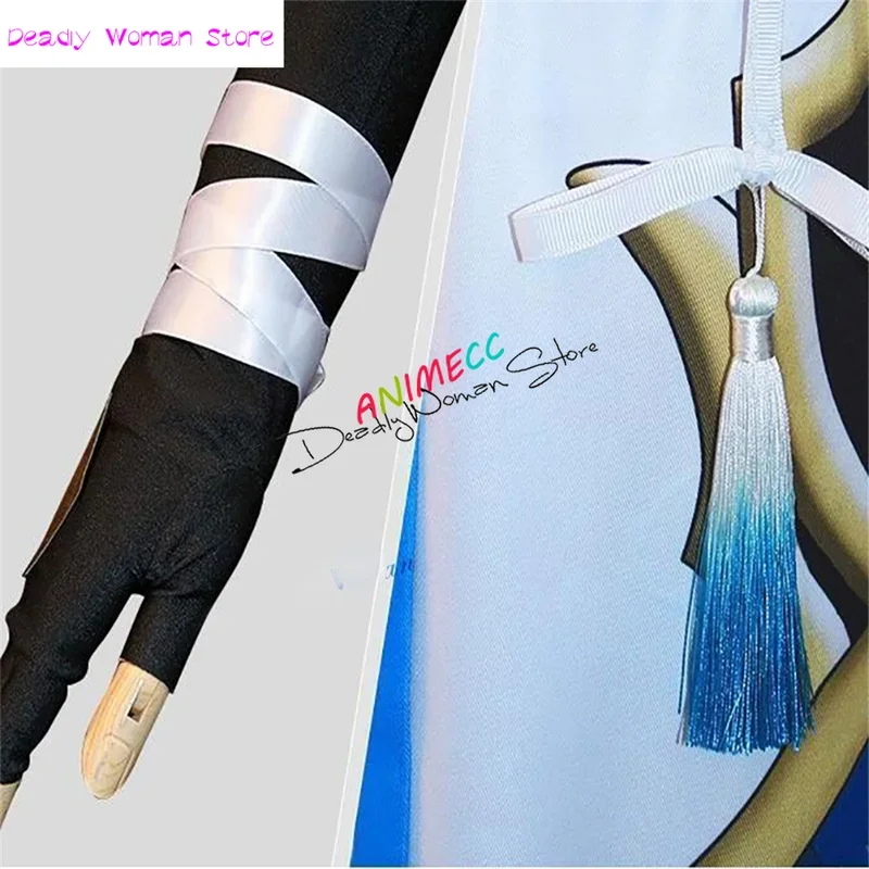 Аниме игра Genshin Impact Chongyun униформа костюм для косплея Chun Yun нарядное платье