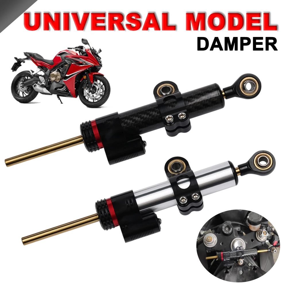 

Universal Motorcycle Damper Stabilizer Steering Damper For YAMAHA R3 MT-09 for HONDA KAWASAKI DUCATI BMW KTM Suzuki Accessories