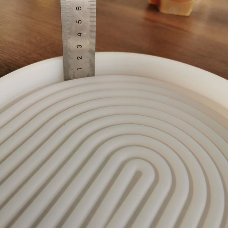 

Half Oval/Round Arch Silicone Mold Fruit Tray Mold Epoxy Resin Mold 40GB