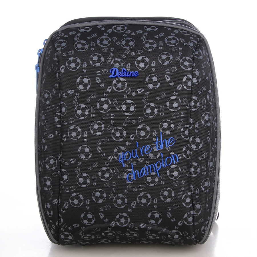 

Delune 5-10 Year Kids Primary School Bags for Grade 1-5 Children Boys 3D Orthopedic Football Print Cartoon Backpack Gift Mochila