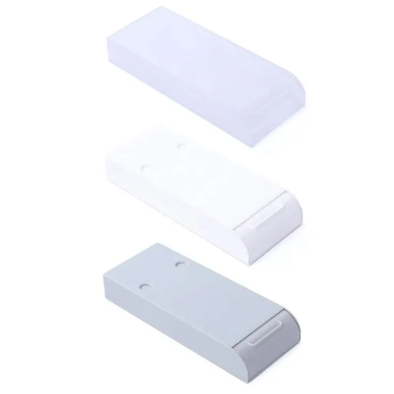 Tray Under Desk Pen Holder Pop-up Draw Pull Style Pen Storage Drawer  For School Students Office Home