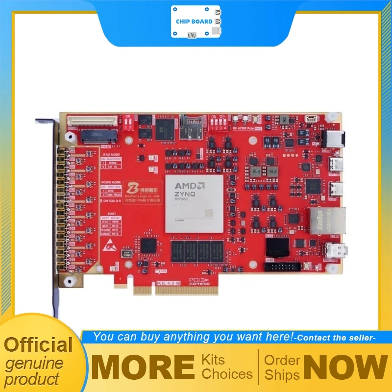 Фото Платформа Bochenjingxin RFSoC XCZU47DR RF47DR-PCIE AMD ZYNQ UltraScale+ для разработки решений в области радиочастотной связи №1