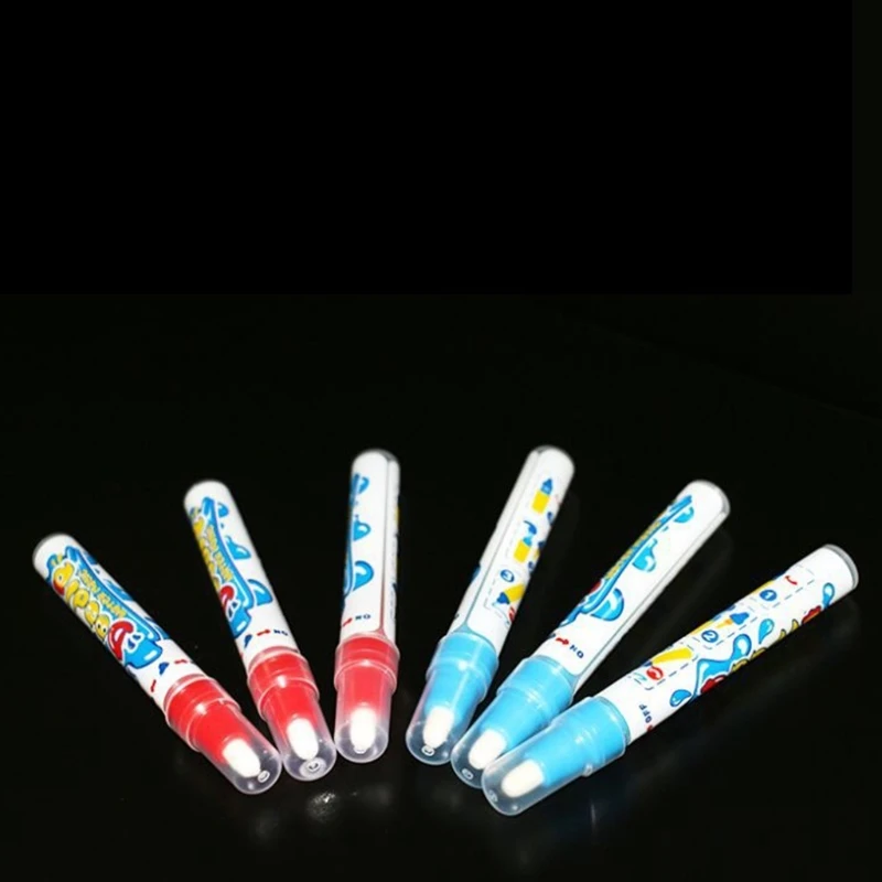 Волшебные акваручки для рисования синие/красные акварелью ручки D5QC - купить по