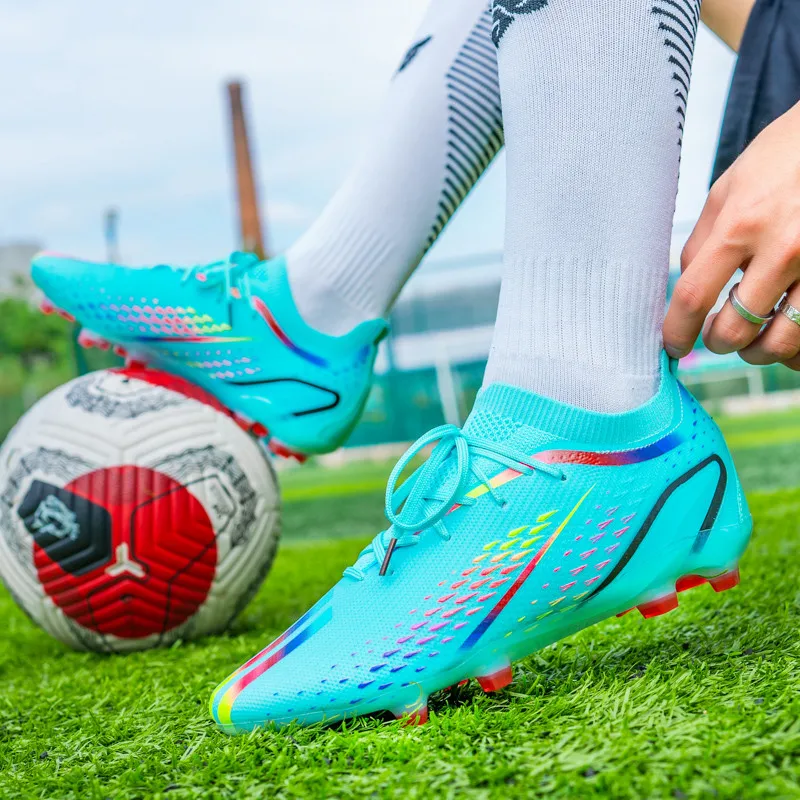 2023 Fashion Triples Superstar Men Soccer Shoes Trainers High Quality SA Football Boots Men Futsal Sneakers Krampon Futbol Erkek