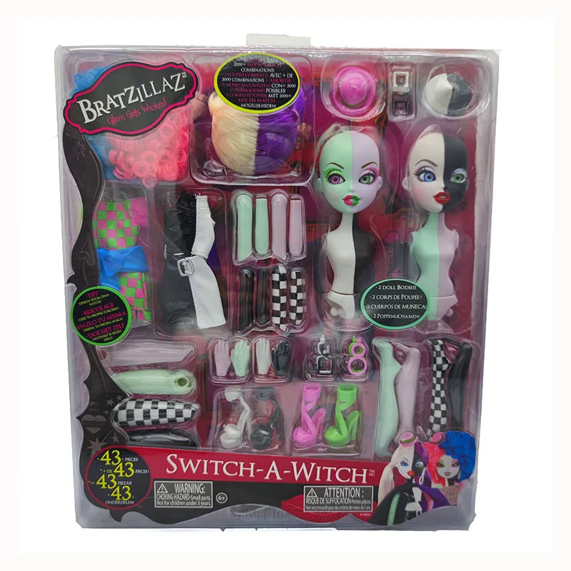 

MGA bratz dolls in box jade SWITCH-A-WITCH DIY DOLL girl's best gift NEW