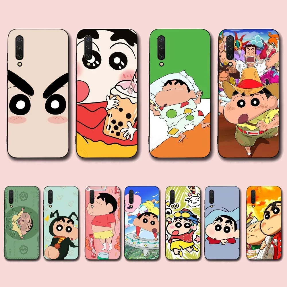 

Crayon Shin-chan BANDAI Anime Phone Case For Xiaomi Mi 5X 8 9 10 11 12 lite pro 10T PocoX3pro PocoM3 Note 10 pro lite