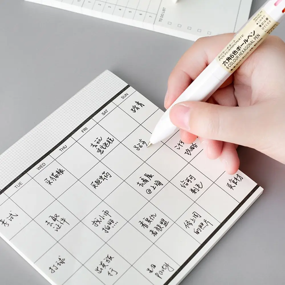 

50 Sheets To do list Week Planner Planning Day Planner Memo Pad Notepad Tearable Time Schedule