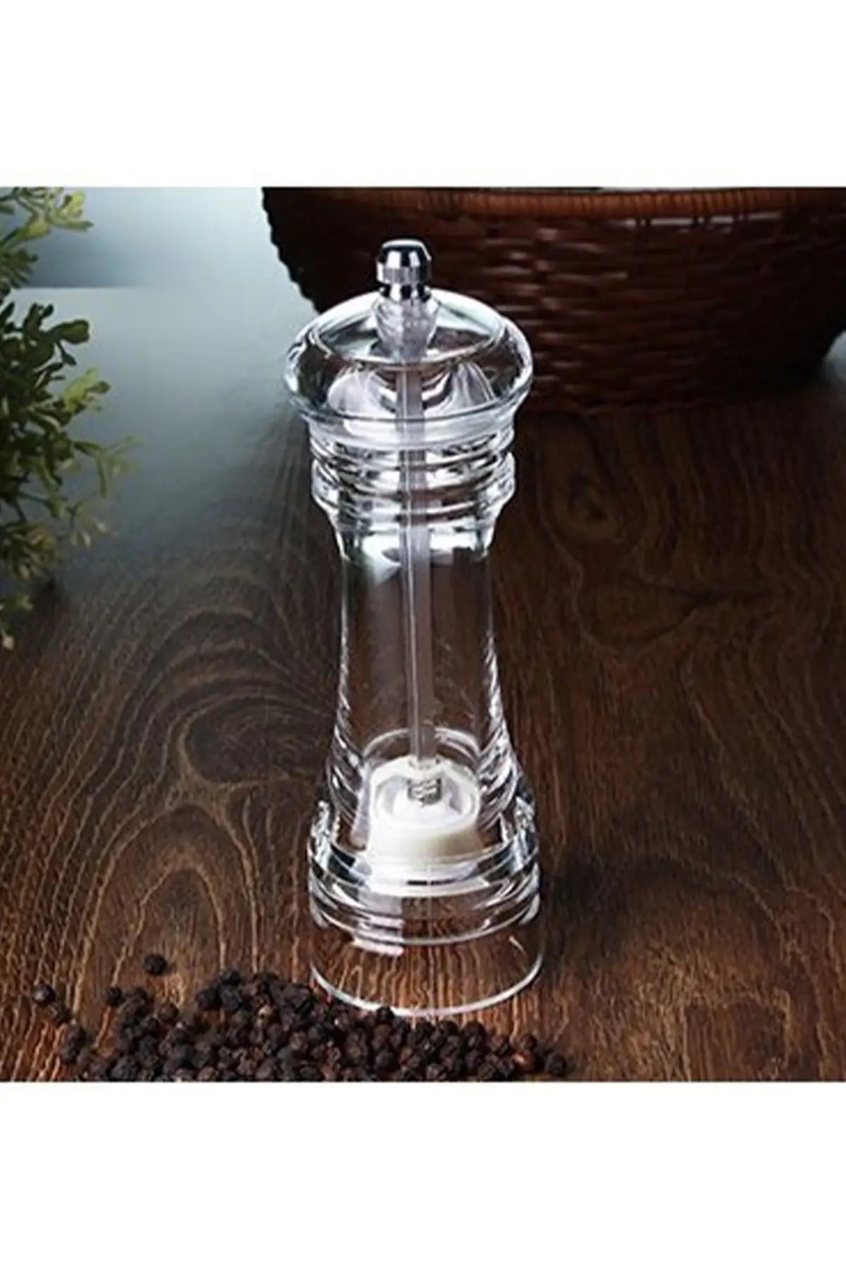 

Acrylic Salt And Pepper Mill Grinder 17 cm
