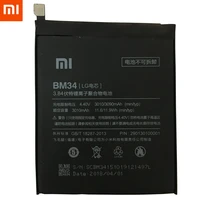 xiao mi original bm34 battery for xiaomi mi note pro 4gb ram 3010mah high capacity replacement battery