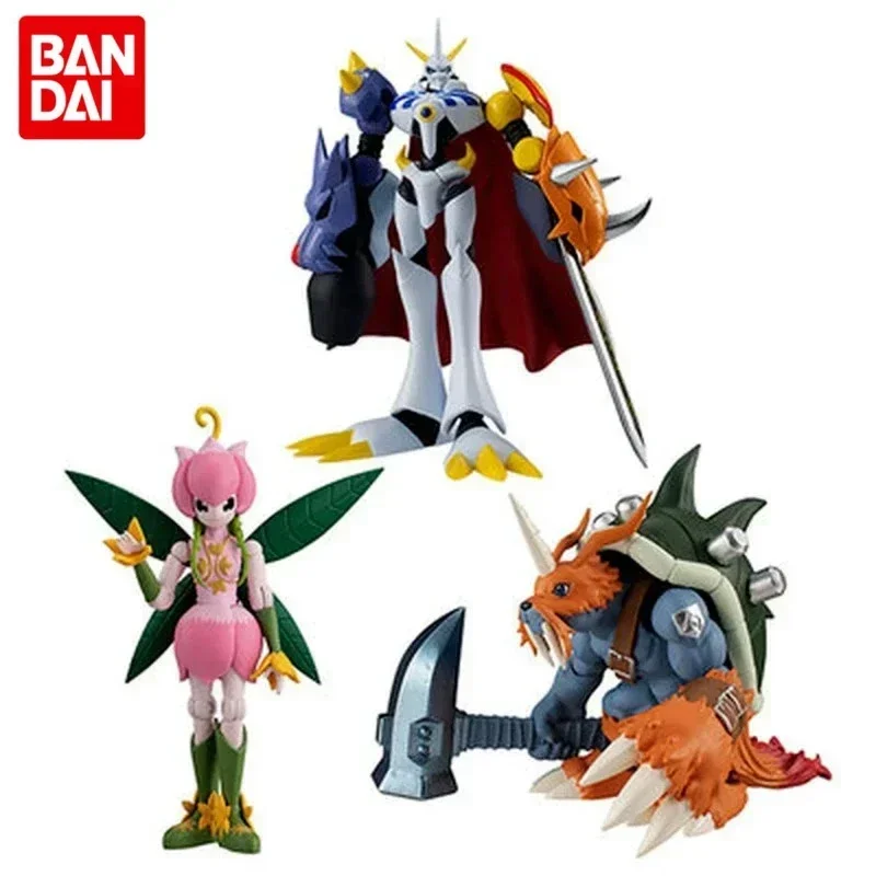Фото Оригинальные коллекционные фигурки Bandai Digimon Adventure: Зудомон, Омегамон, Альтер-С, Лилимон, в коробках-яйцах, для сборки, украшения, модели, игрушки №2
