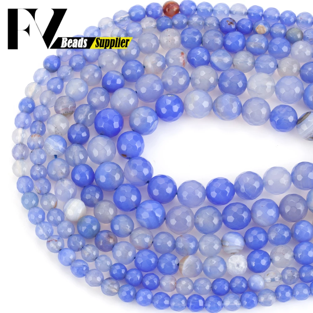 

Бусины из натурального камня с гранями, 6/8/10 мм