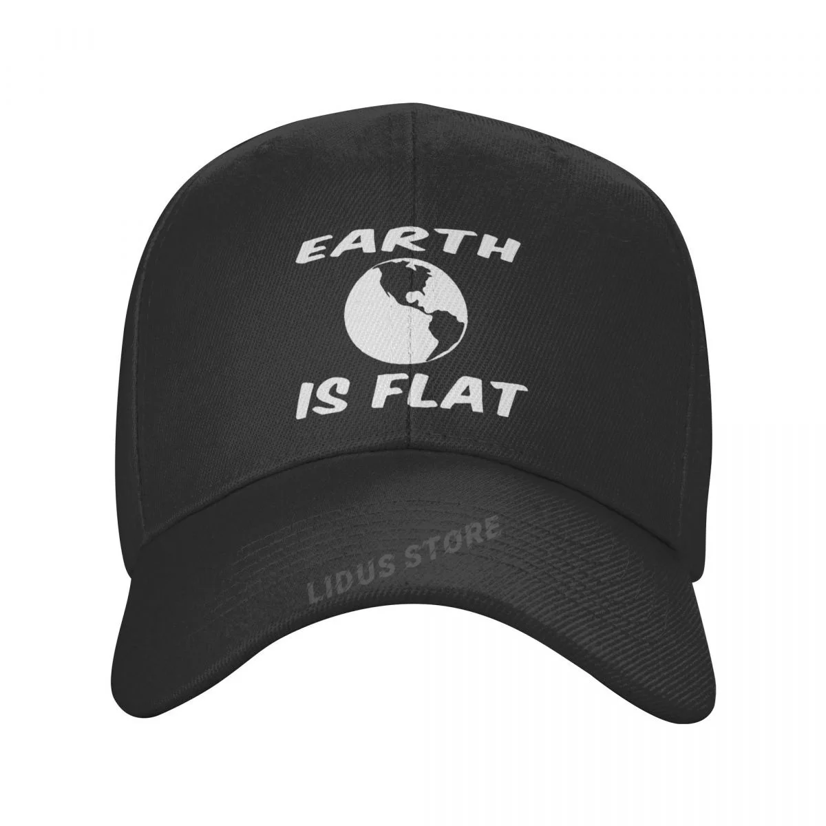 

Earth Is Flat Funny Baseball Cap Earth Is Flat Firmament Sheol Conspiracy New World Fe1 Print Casual Men Brand Snapback Hat