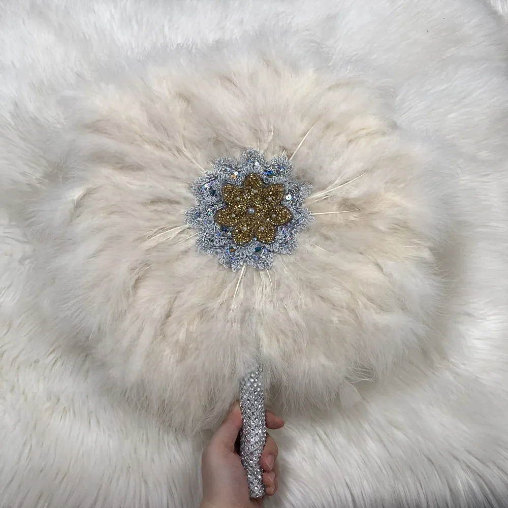 

Большой дизайн, Африканское белое перо, большой Веер-перо индейки, Веер-перо для танцев, свадеб, украшение для вечерние ринки, свадьбы