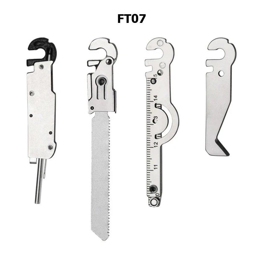 Фото Многофункциональный карманный инструмент R's Genuine S503G S804G Flex Companion Tool с модульной конструкцией и возможностью индивидуальной настройки (отвертка 1/4 дюйма, нож) №1