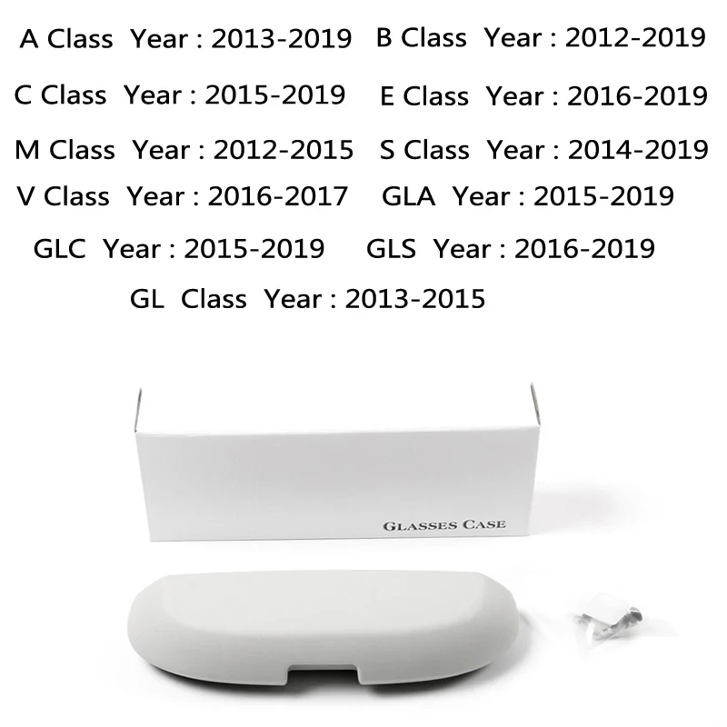 Автомобильный держатель для очков органайзер солнцезащитных чехол Mercedes Benz GLC GLA