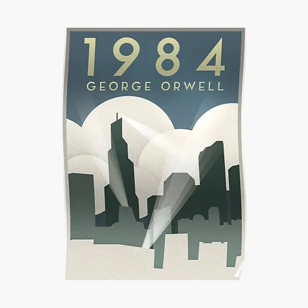 

George Orwell 1984 художественный декоративный плакат, ВИНТАЖНАЯ фотография, украшение для комнаты, живопись для дома, современное искусство, картина без рамки