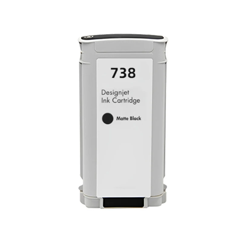 738 Совместимый картридж для чернил HP738 Ink 676M6A 676M7A 676M8A 498N8A Premium Color Inkjet HP DesignJet T950 T850