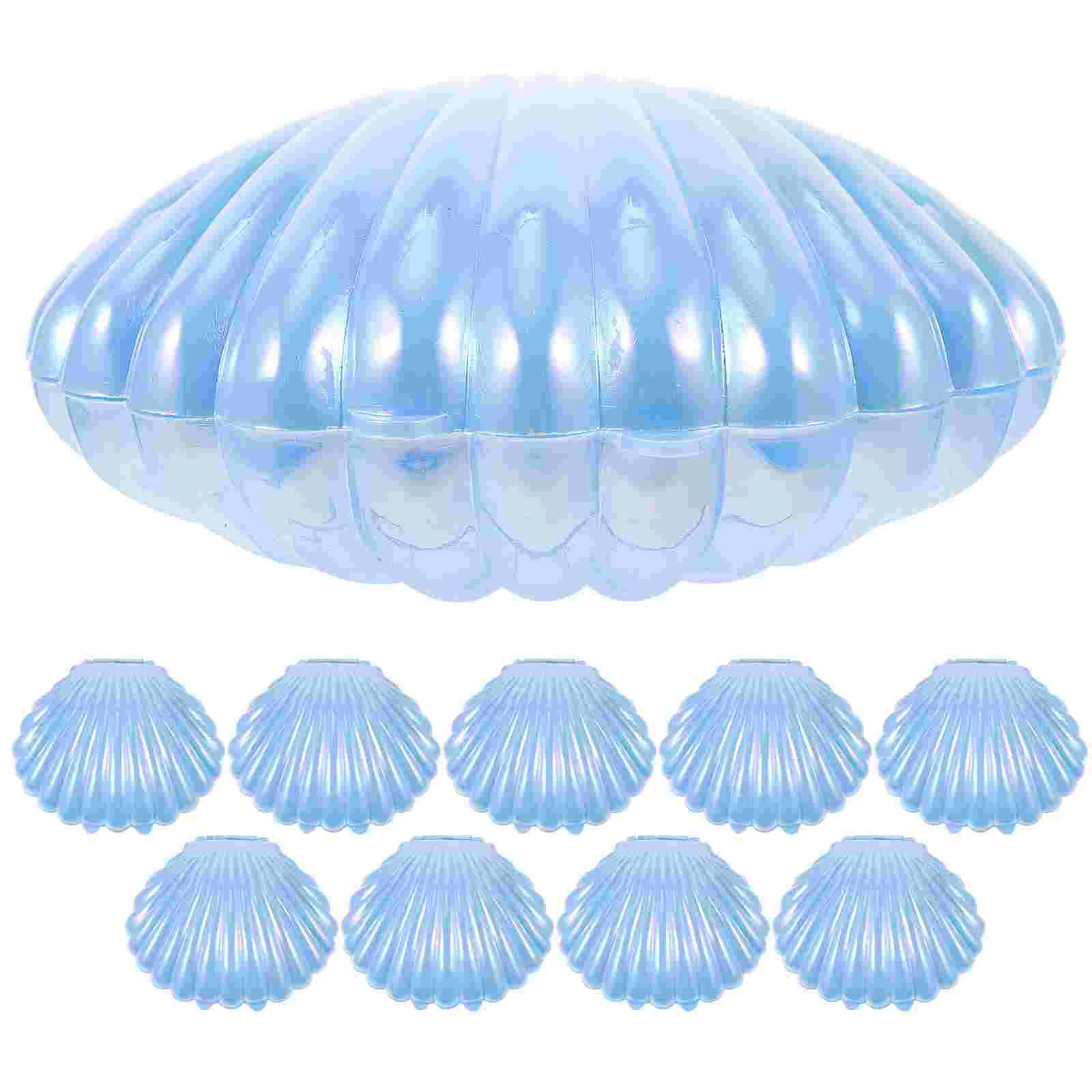 10 шт. коробка для конфет с жемчугом подарочные коробки ювелирное блюдо из ракушек