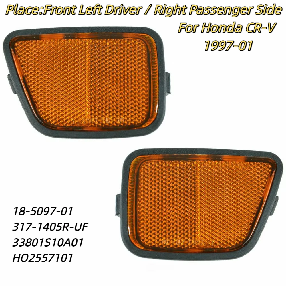 

Боковой отражатель переднего левого водительского или правого пассажира для Honda CR-V 1997-01