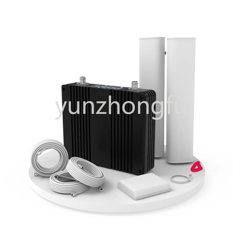 

900 1800 2100 Mhz 85dB 33dBm 2g 3g 4g ALC Tri-band Mobile Network Signal Amplifier Repeater Cell Phone Signal Booster