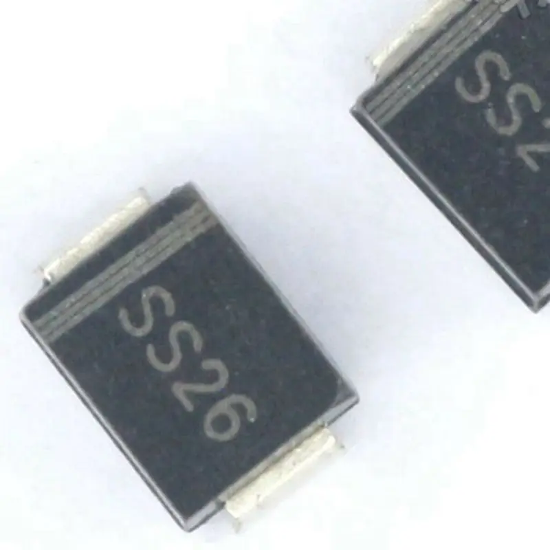 

20pcs SS26 SK26 SR260 2A 60V SMB DO-214AA диоды Шоттки