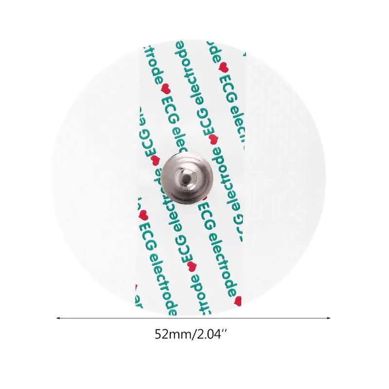 50x одноразовые электродные подушечки для электродов ЭКГ нетканые электроды