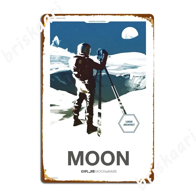 

M2m Moon постер на космическую тематику металлический знак для кинотеатра, кухонные домашние тарелки на заказ, жестяной знак, постер