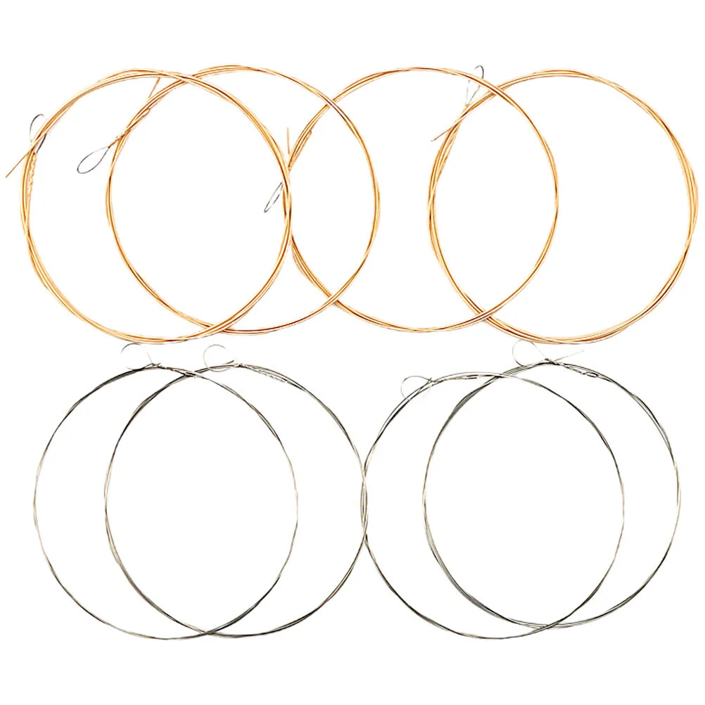 

8pcs Mandolin Strings Mandolin Replacement Strings Mandolin Steel Strings