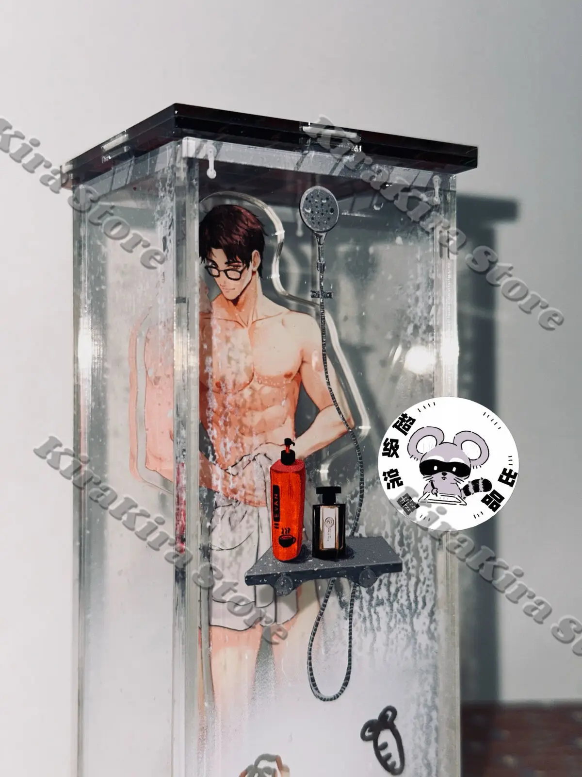 Акриловая стоячая тарелка для ванной комнаты Osborn свет и ночь украшения в стиле