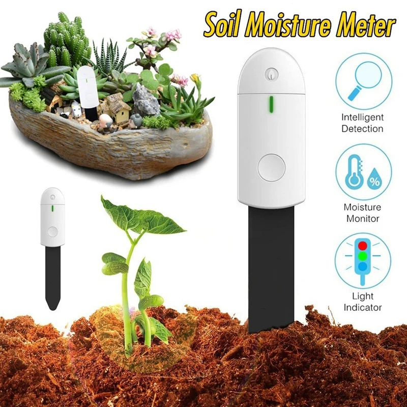 

Intelligent Land Moisture Detector Plant And Flower Land Instantaneous Moisture Hygrometer Horticulture Detector