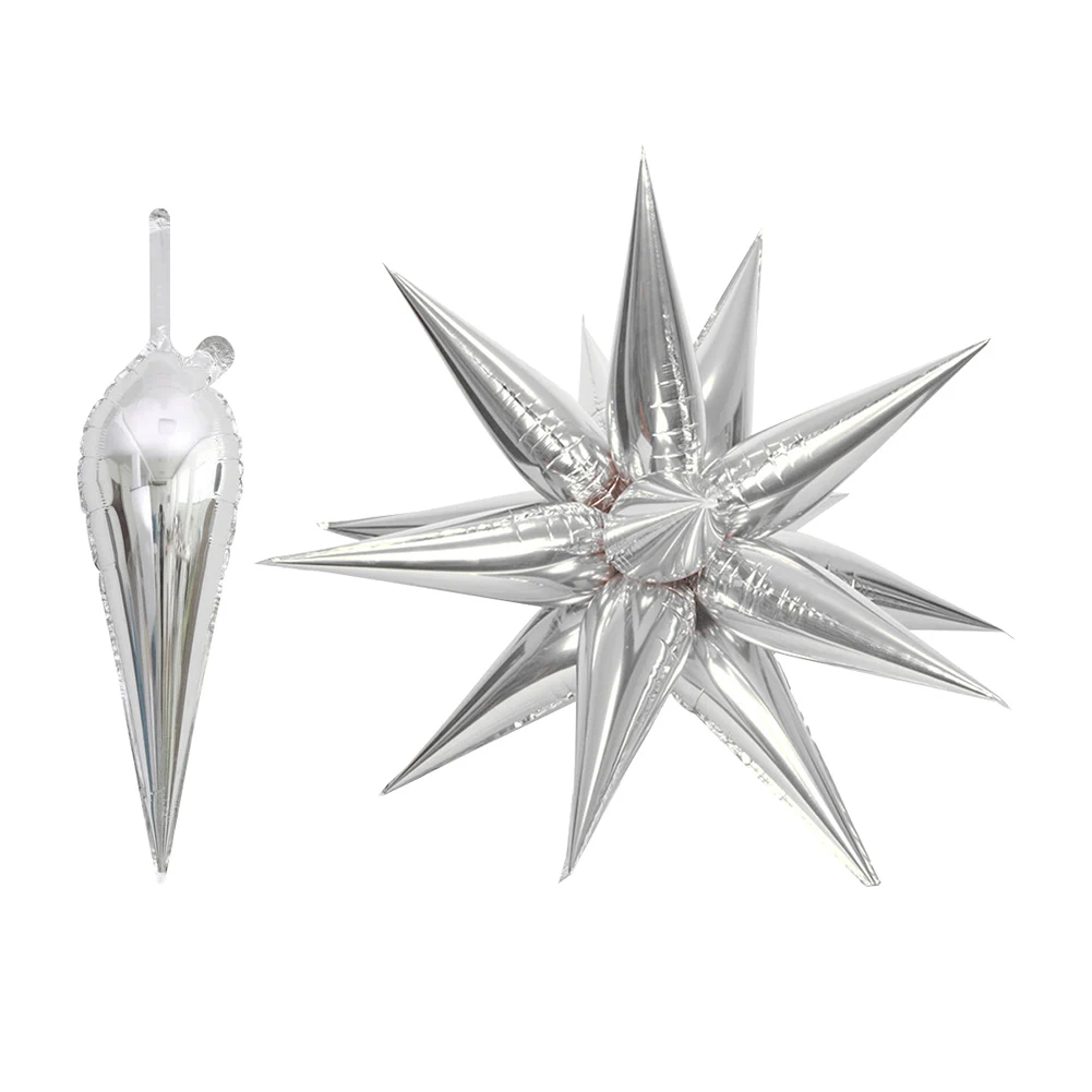 

50 шт., фольгированные воздушные шары «Звезда»