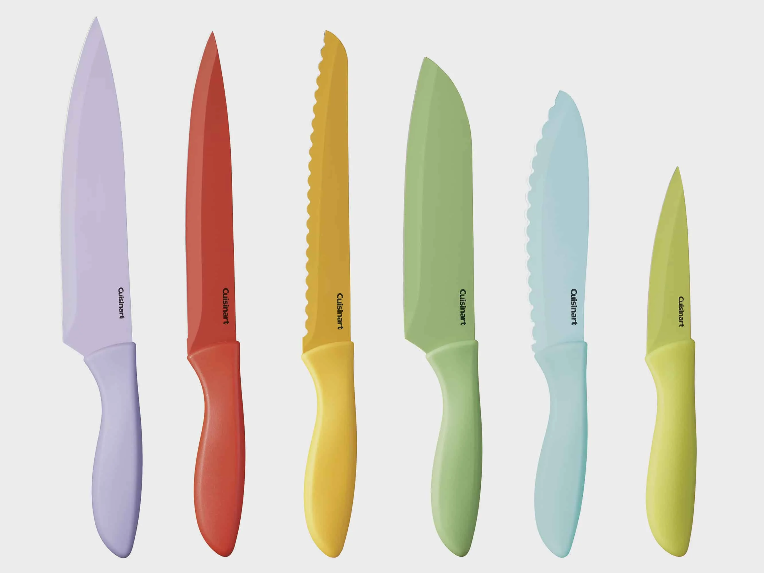 

12Piece Ceramic Coated Color Knife Set with Blade Guards