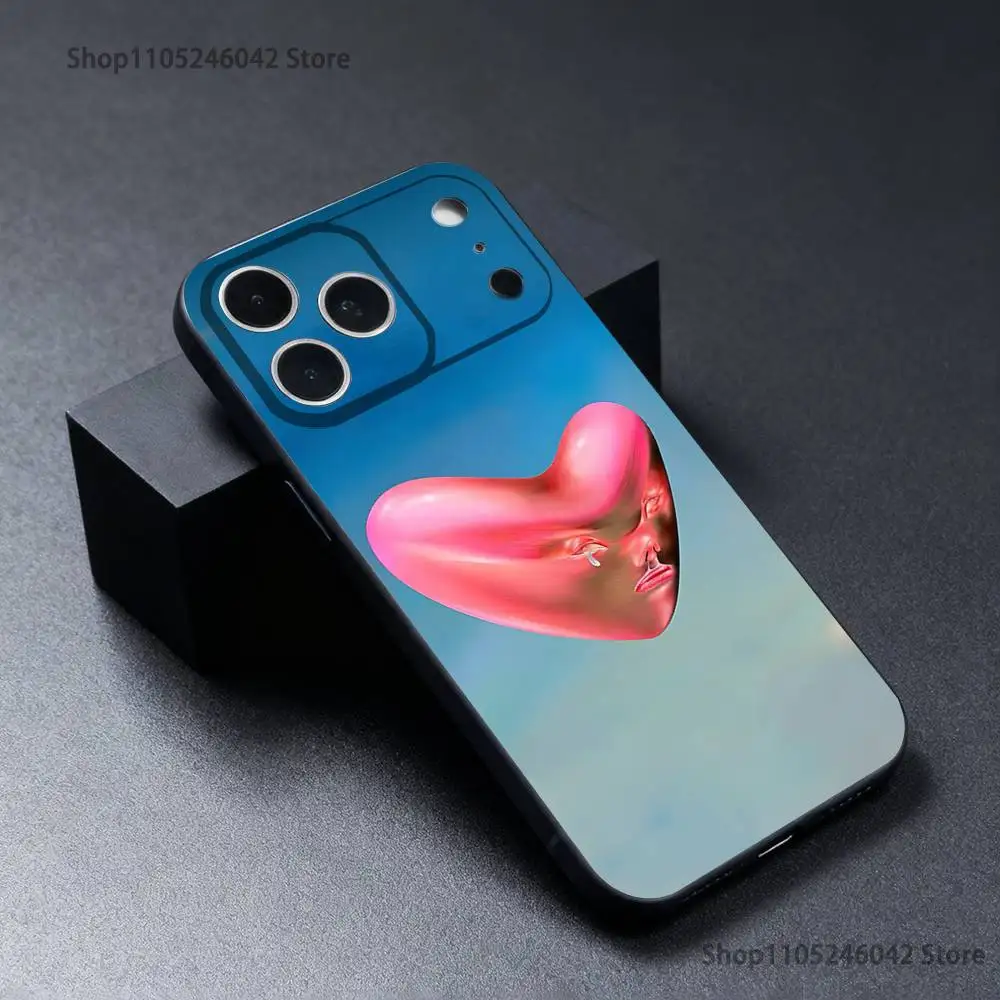 Фото Износостойкий чехол Fontaines DC Romance для iPhone 17,16,15,14,13,12,11,Pro,XS,Max,XR,Plus,E,SE4,Mini Black Soft Cover №2