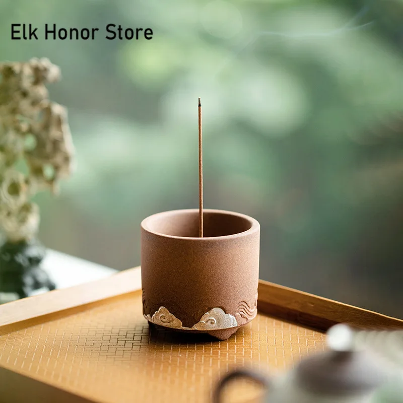 Antique Path Scented Aromatic Candles Tieguanyin Cha Tea Room Accessories Decoration