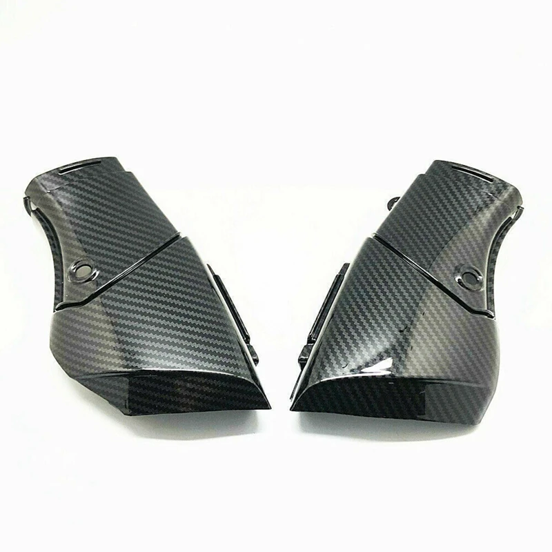 

Motorcycle Rear Ram Air Intake Tube Duct Cover Fairing Intake Pipe Fairing For Yamaha YZF R1 2009-2014 Carbon Fiber Color