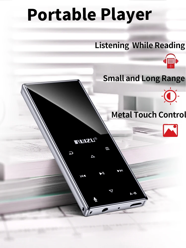 

Mp3-плеер RUIZU D29 с поддержкой Bluetooth и динамиком