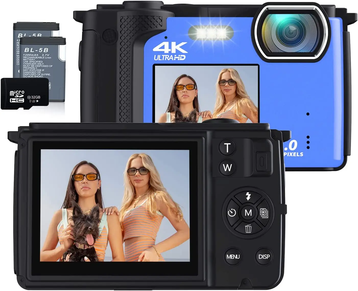 

Digital Cameras For Photography Digital Camcorder Youtube Sports Live 16X Zoom 4K Vlog Video Camera WIFI Live Stream Webcam